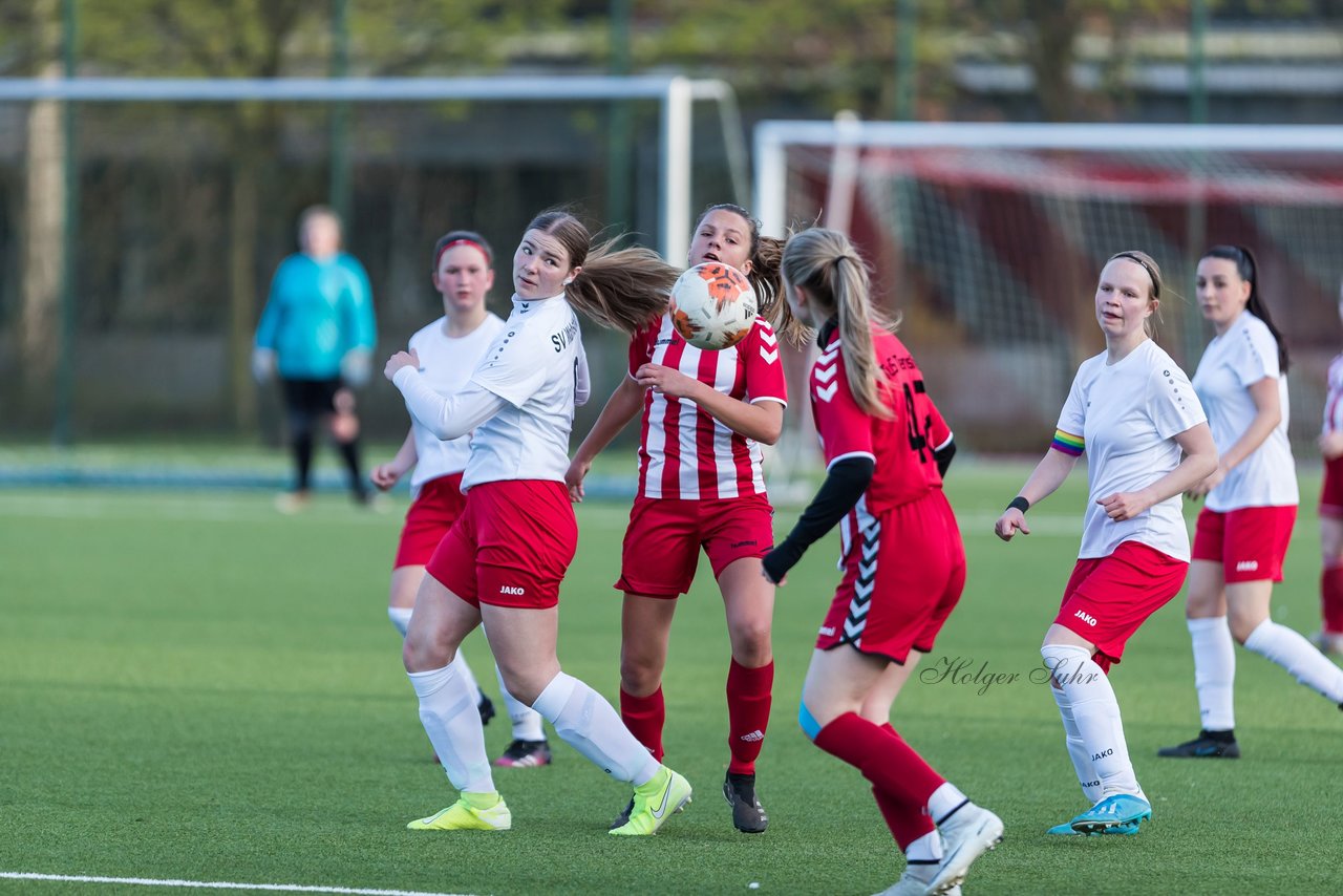 Bild 107 - wBJ SV Wahlstedt - TuS Tensfeld : Ergebnis: 0:1